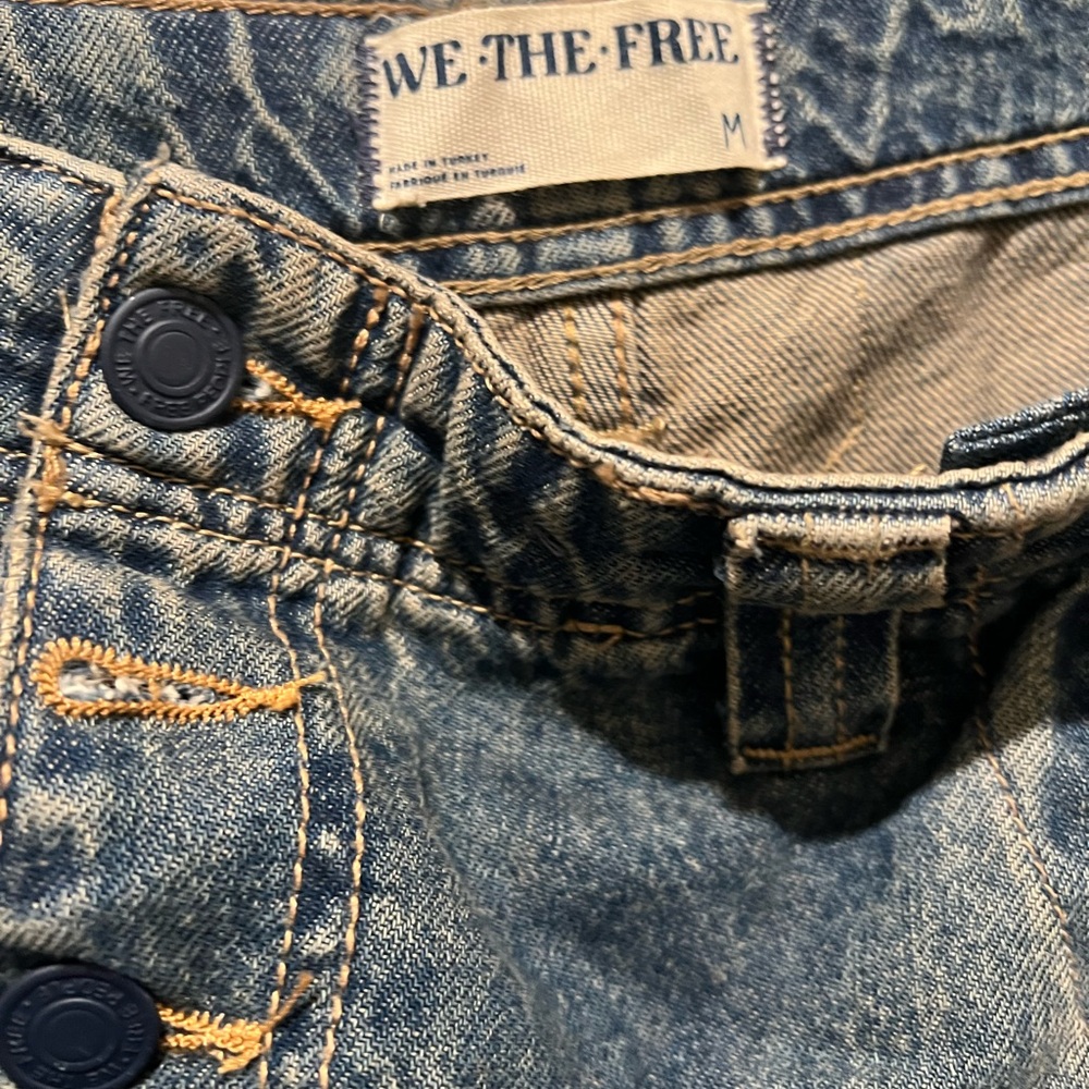 We The Free Newbies Solid Slouchy Jeans Size M‎ - Picture 4 of 10